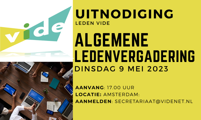 Uitnodiging ALV 9 mei 2023